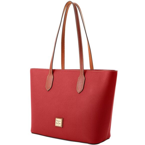Dooney & Bourke Pebble Grain Tote - Red - Picture 2 of 4